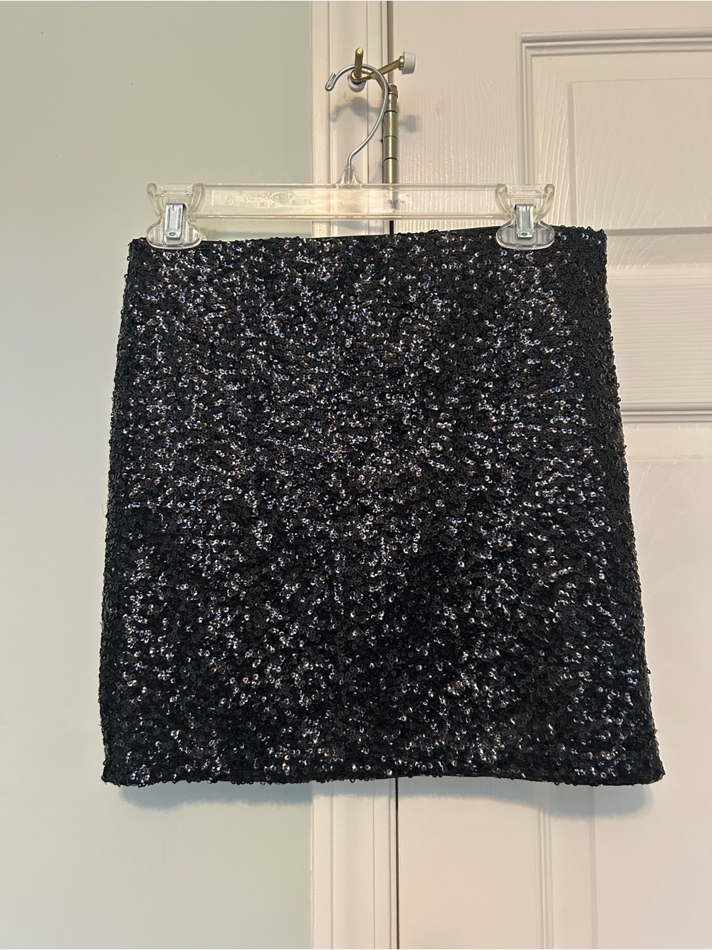 Vintage H&M Black Sequin Mini Skirt - Women's Party Skirt